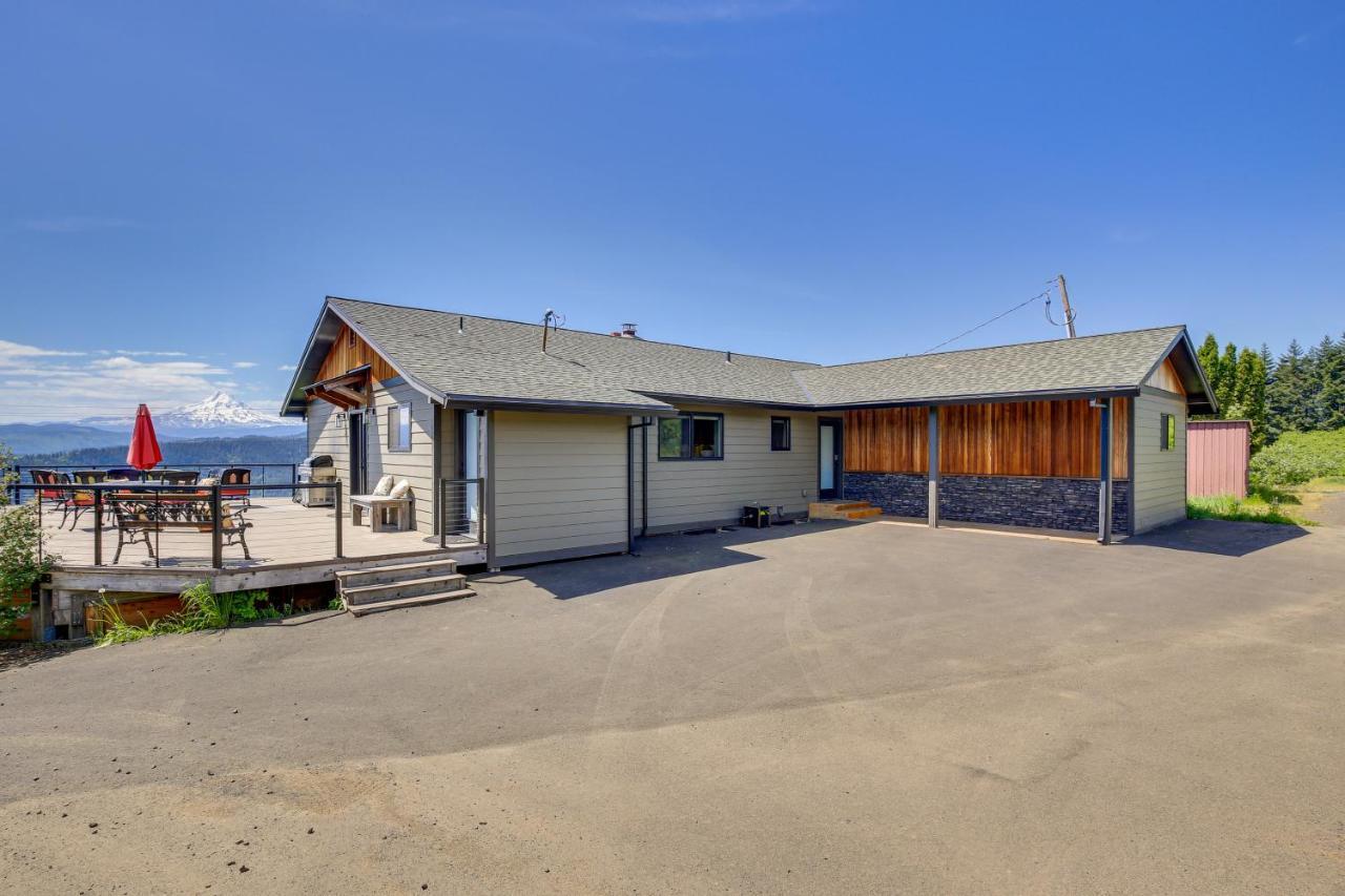 Modern Underwood Home With Deck And Mt Hood Views! Exterior photo